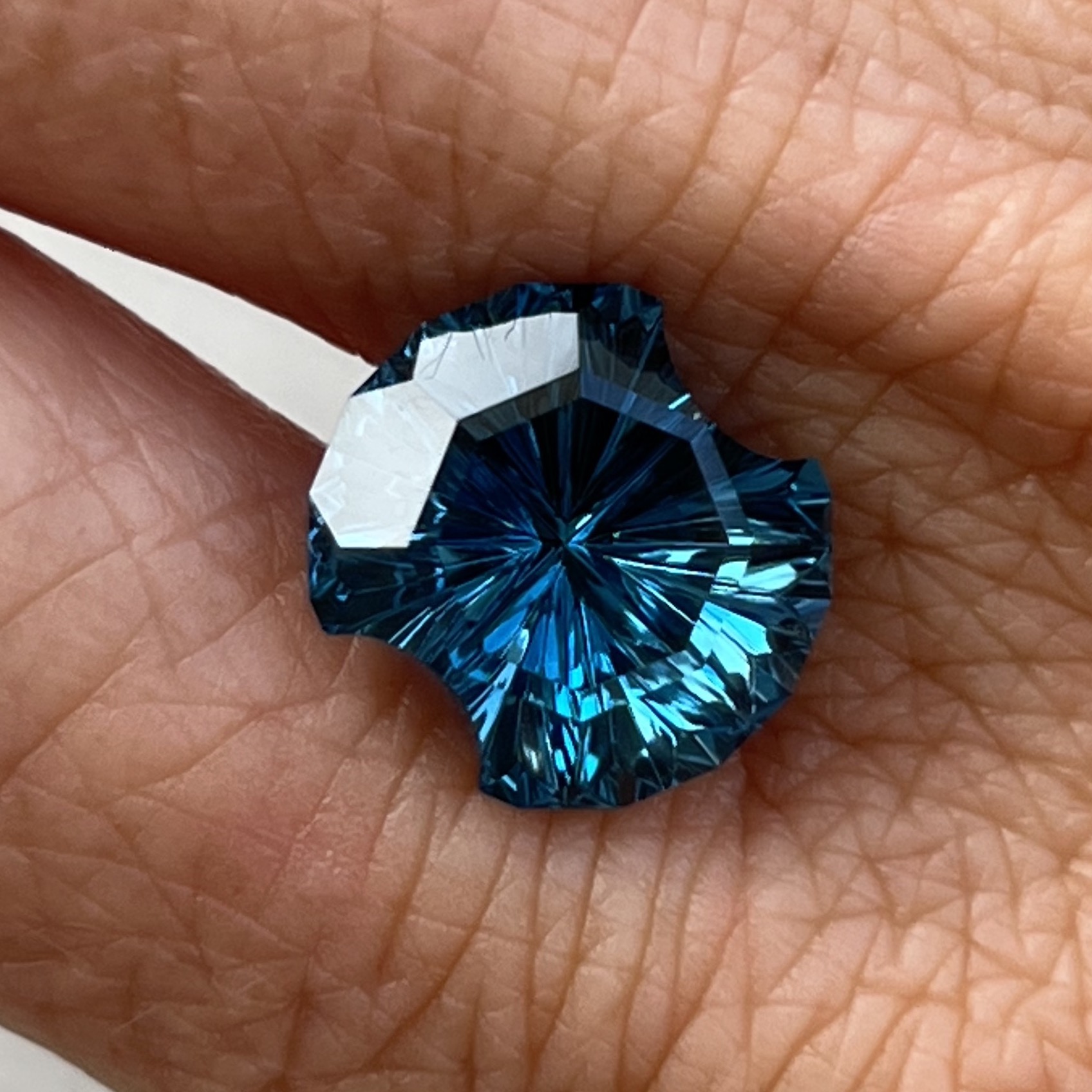 Swiss Blue Topaz view 2