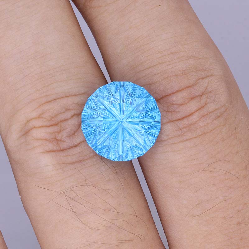 Swiss Blue Topaz view 2