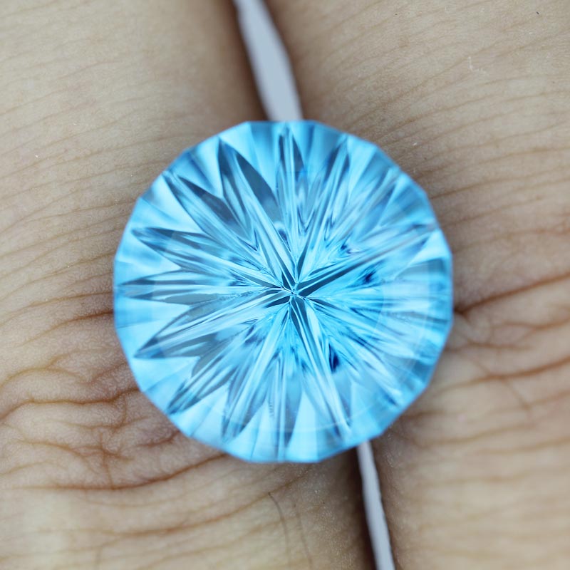 Swiss Blue Topaz view 2