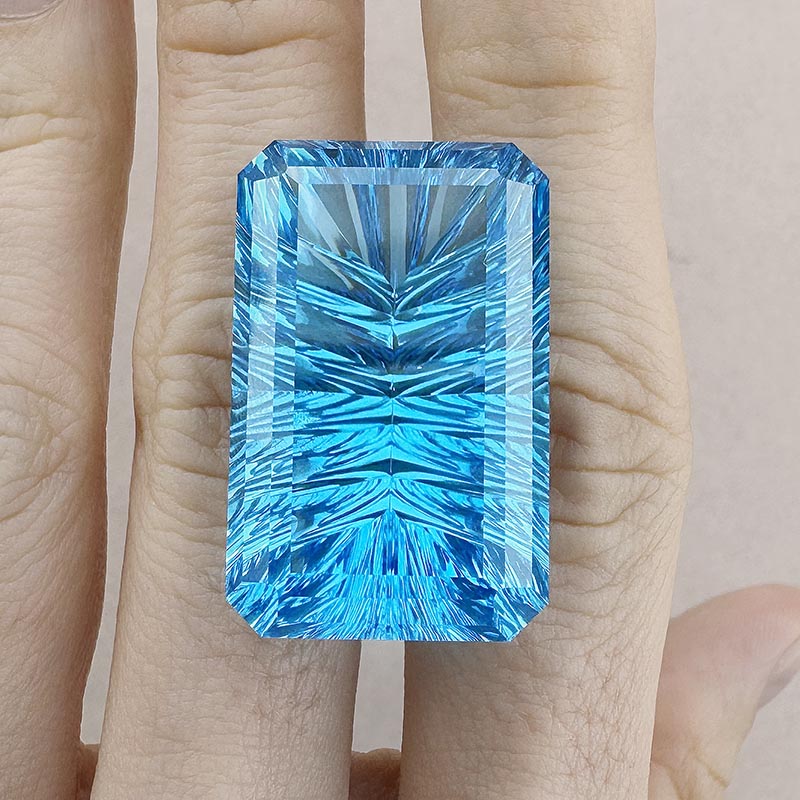 Swiss Blue Topaz view 2