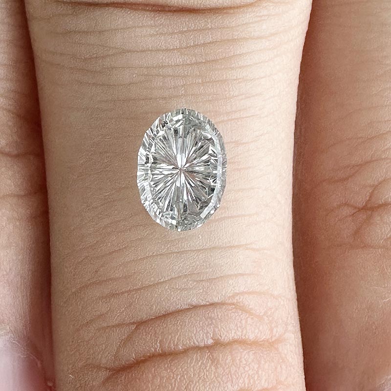 White Montana Sapphire view 2