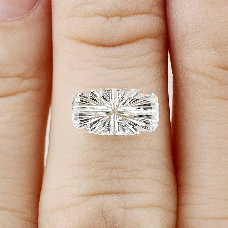 Pale Green Sapphire view 2