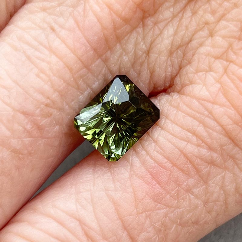 Green Tourmaline view 2