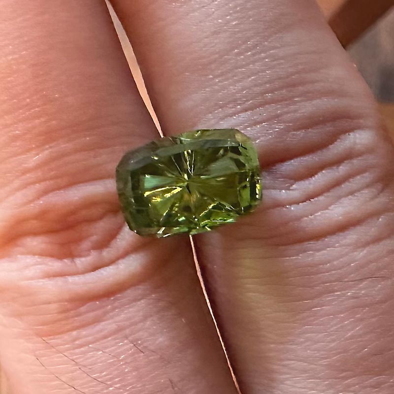 Green Tourmaline view 2