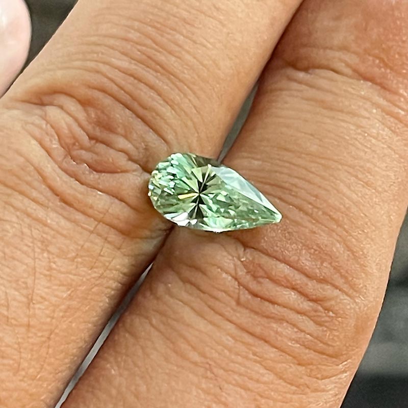 Mint Green Tourmaline view 2