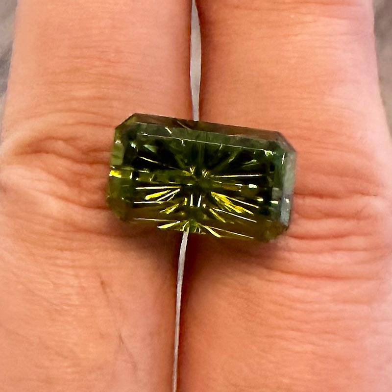 Green Tourmaline view 2