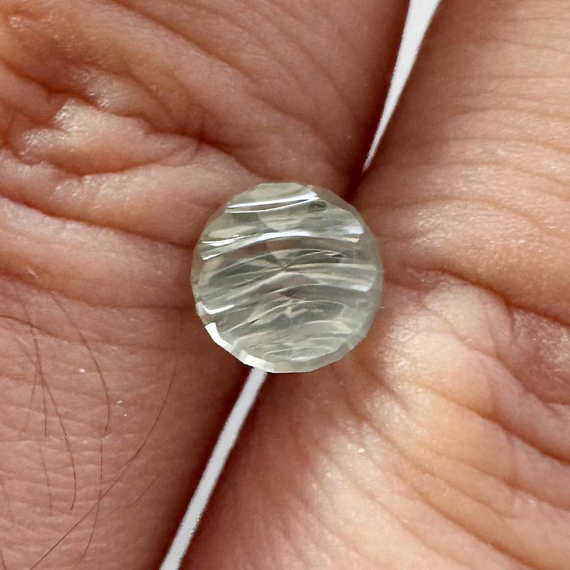Light Green Sapphire view 2