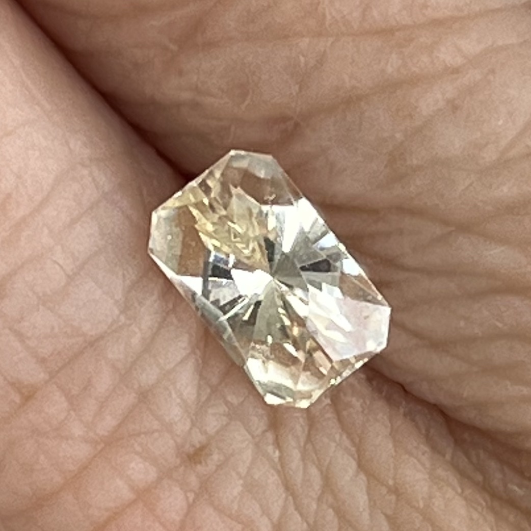 Light Yellow Sapphire view 2