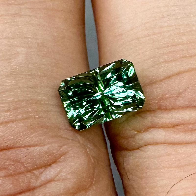 Blue/Green Tourmaline view 2