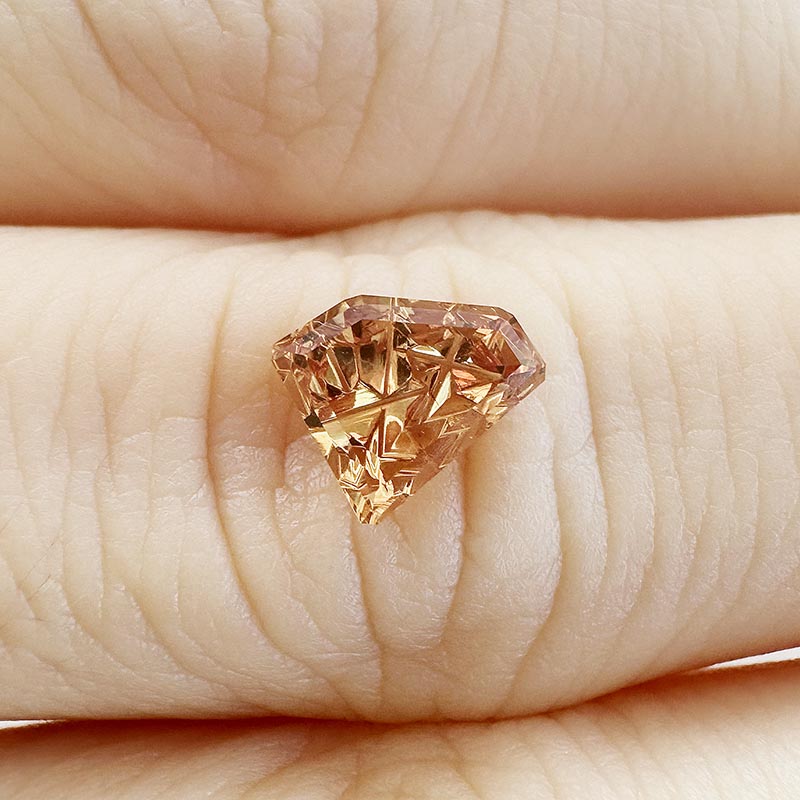 Orange/Yellow Sapphire view 2