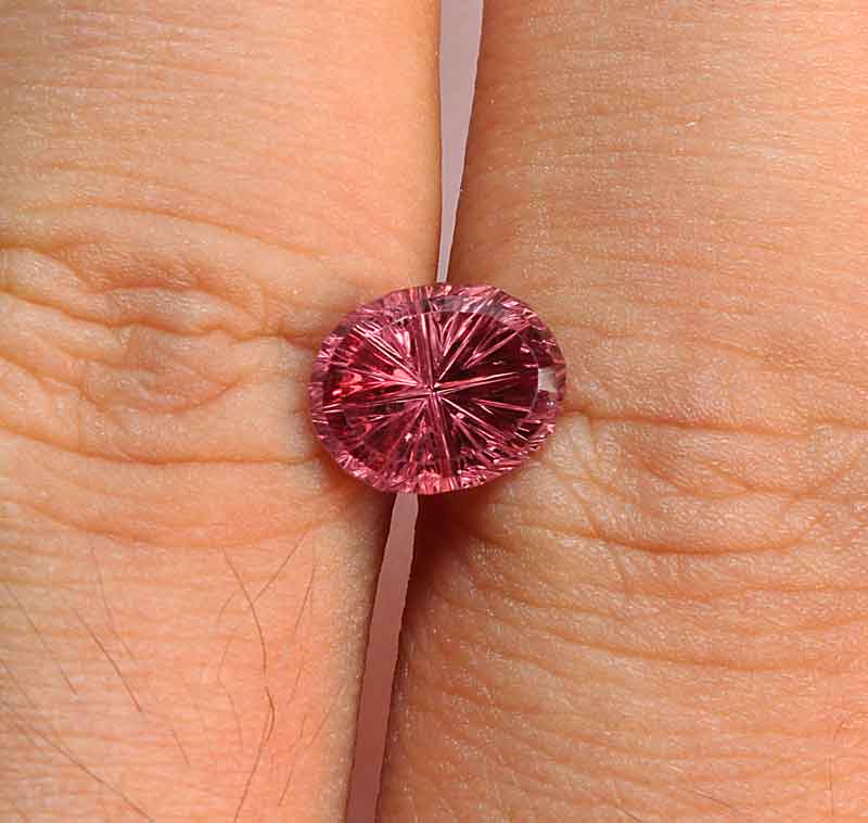 Padparadscha Sapphire view 2