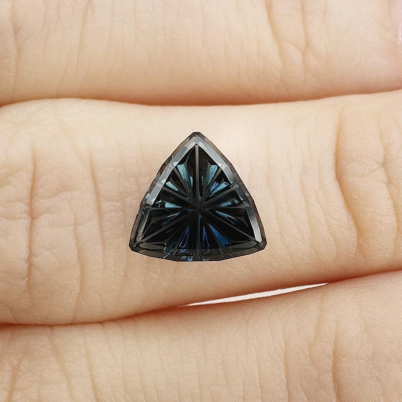 Teal Australian Sapphire view 2