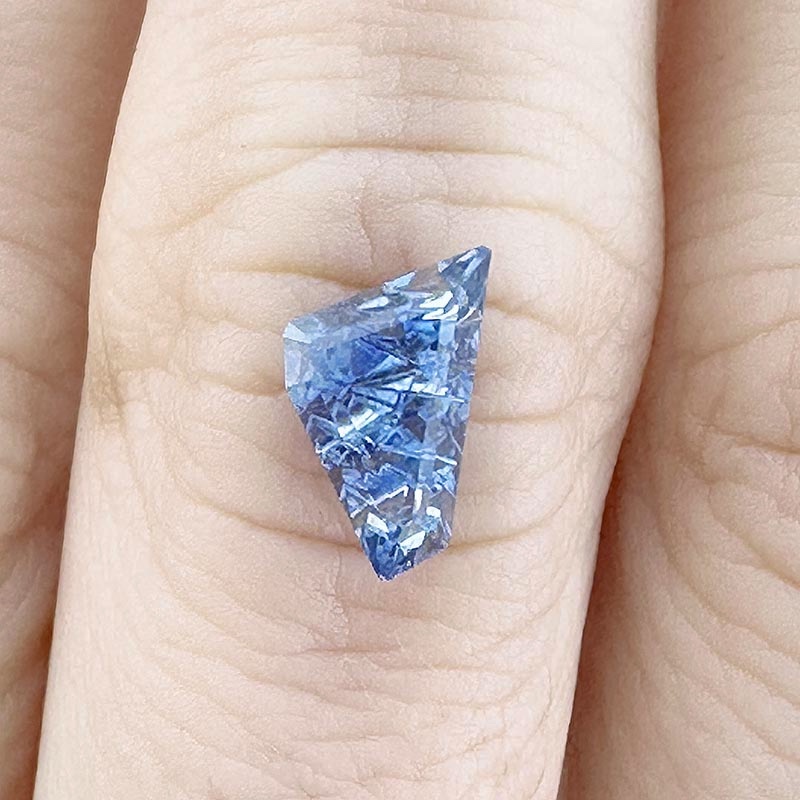 Blue/Purple  Sapphire view 2