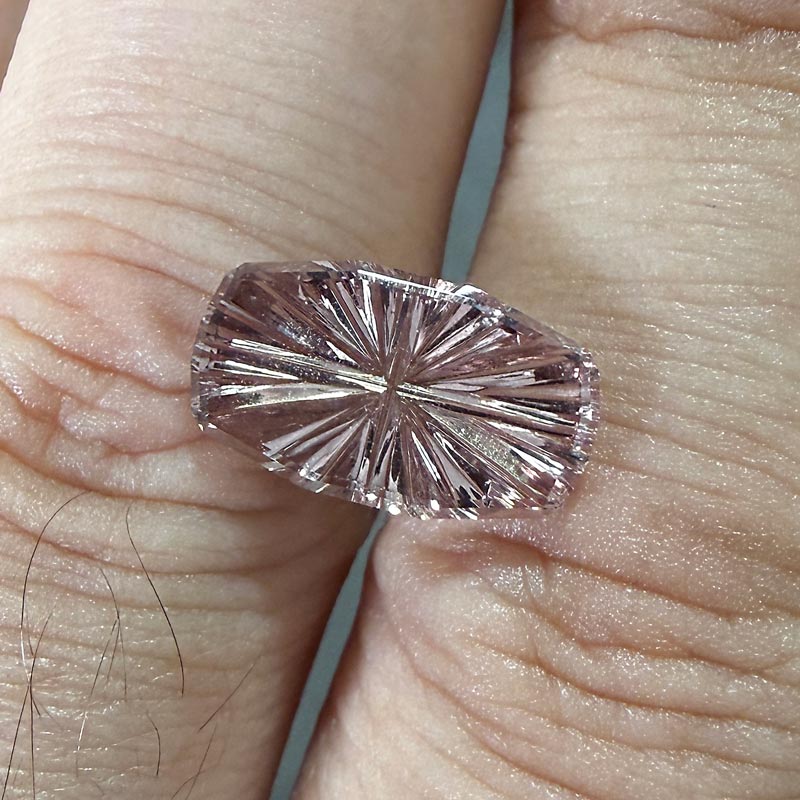 Padparadscha Sapphire view 2
