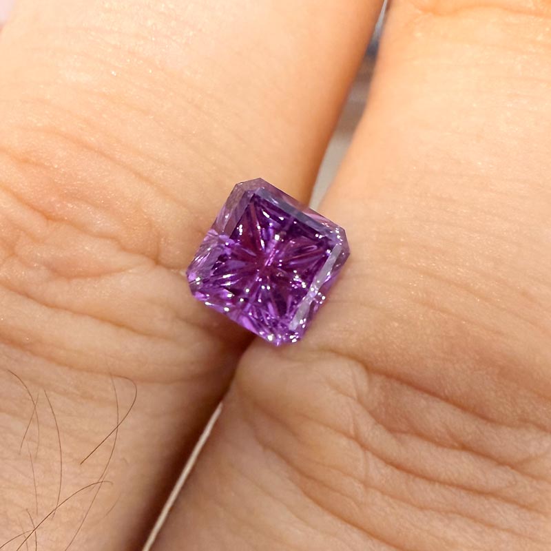 Purple/Pink Sapphire view 2