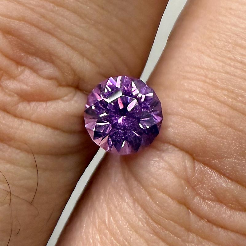 Pink/Purple Sapphire view 2