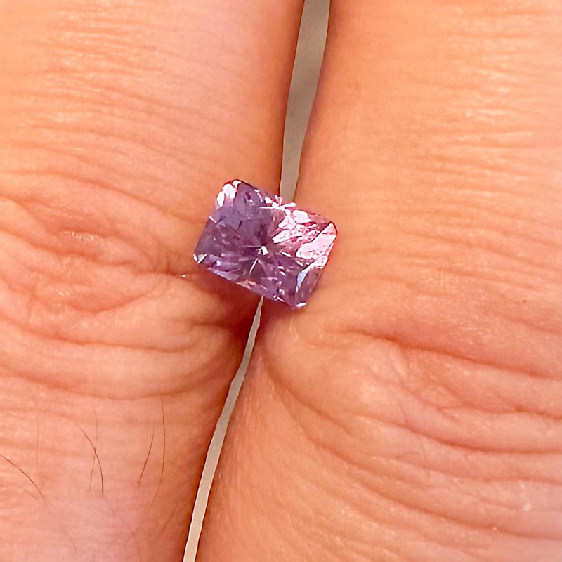 Pink (Unheated) Sapphire view 2