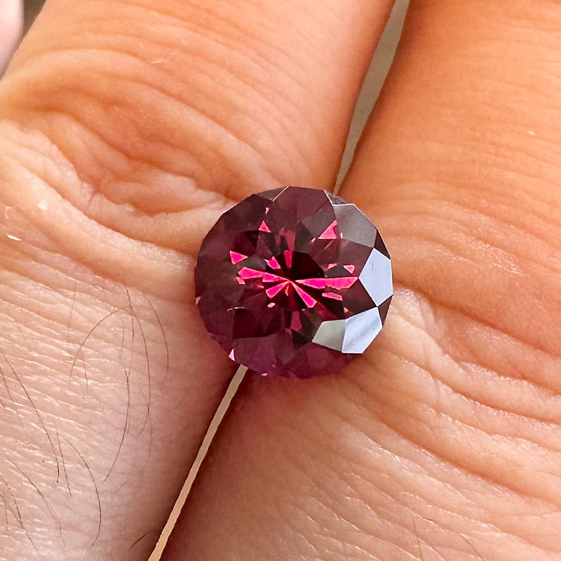  Rhodolite Garnet view 2