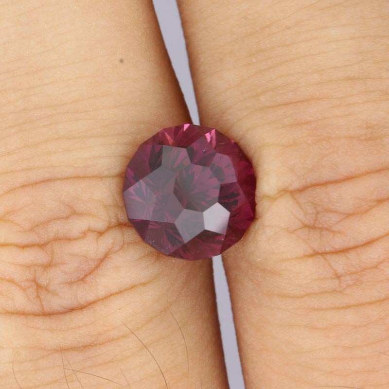 Rhodolite Garnet view 2