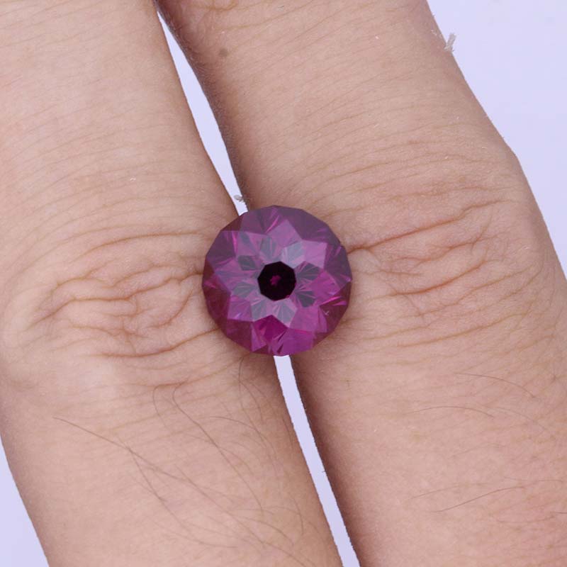 Rhodolite Garnet view 2