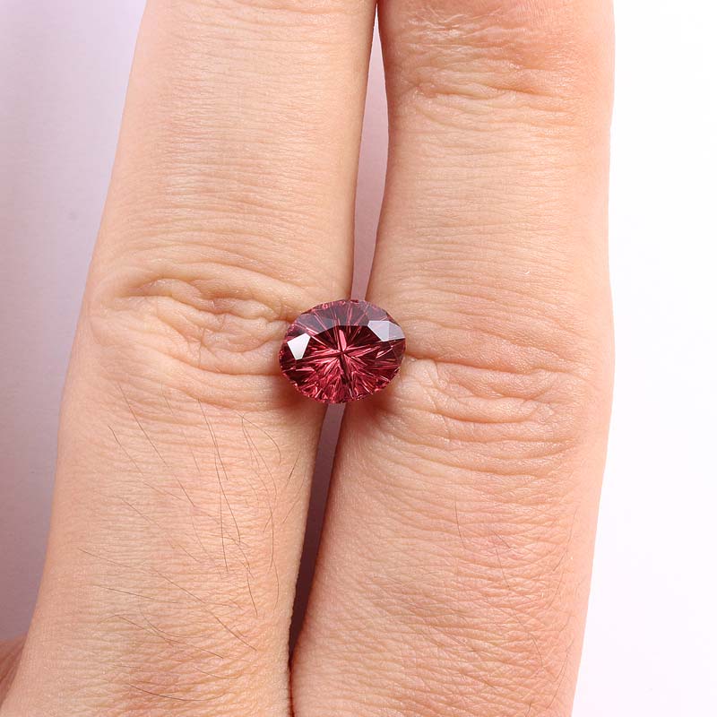Rhodolite Garnet view 2