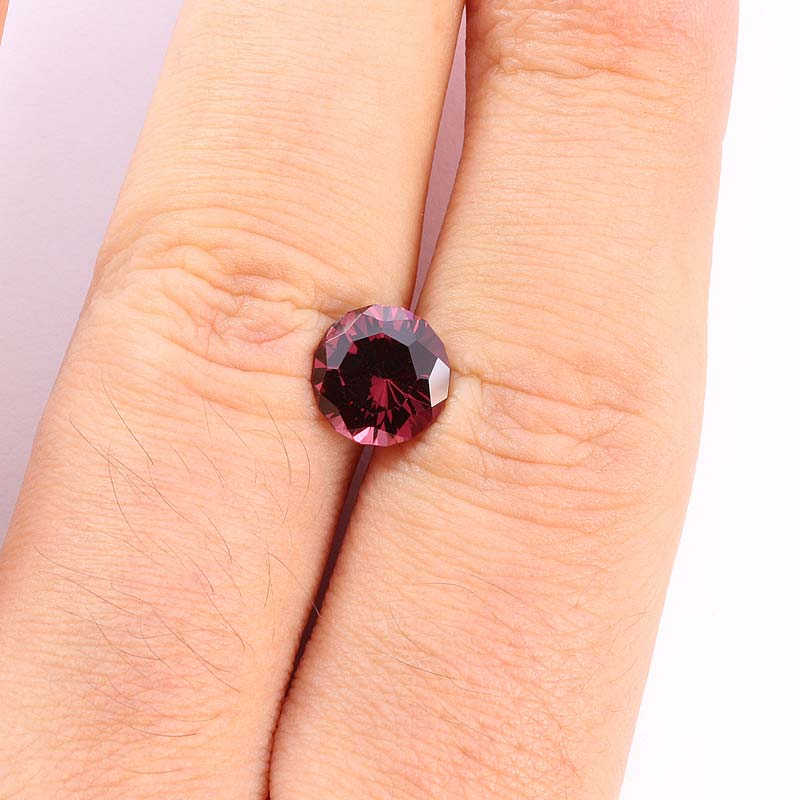 Rhodolite Garnet view 2