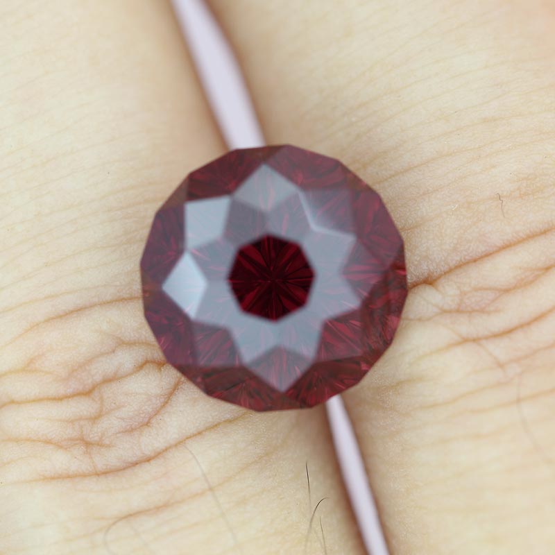 Rhodolite Garnet view 2
