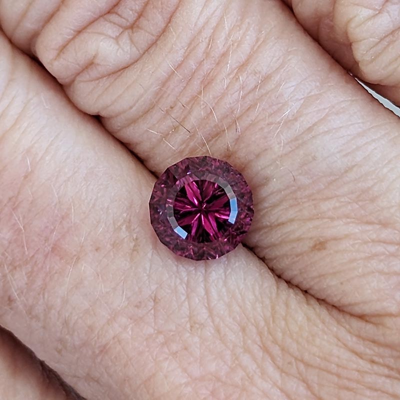  Rhodolite Garnet view 2