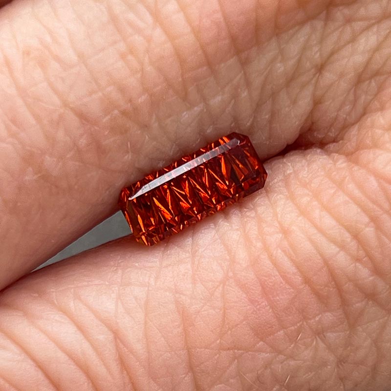 Spessartite Garnet view 2