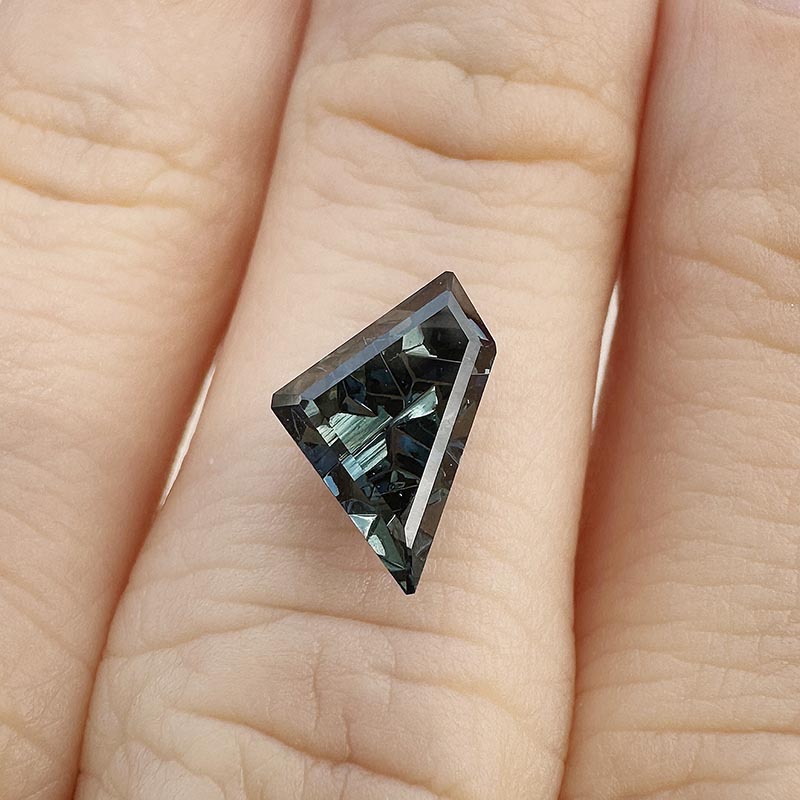 Teal Australian Sapphire view 2