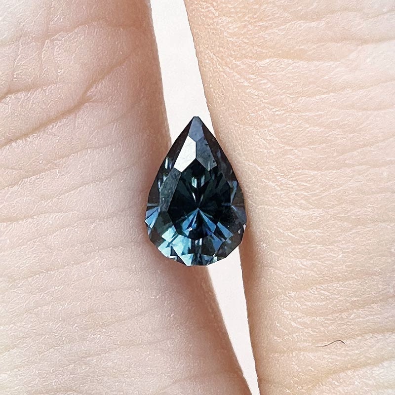 Teal Australian Sapphire view 2