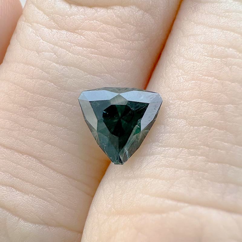 Teal Australian Sapphire view 2