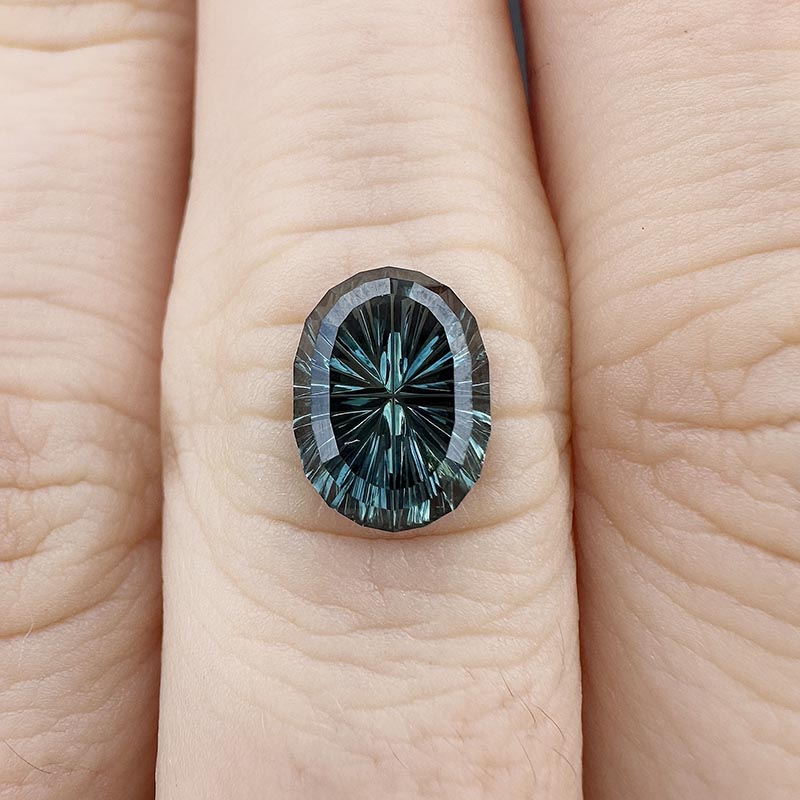 Teal Australian Sapphire view 2