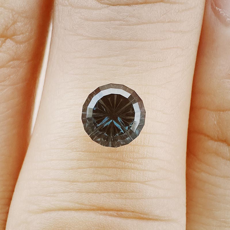 Teal Australian Sapphire view 2