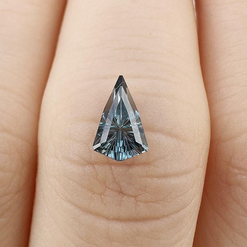 Teal Australian Sapphire view 2