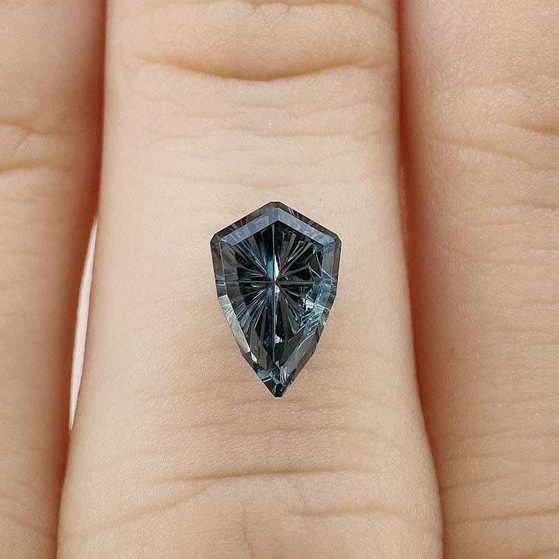 Teal Australian Sapphire view 2