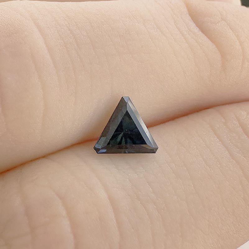 Teal Australian Sapphire view 2