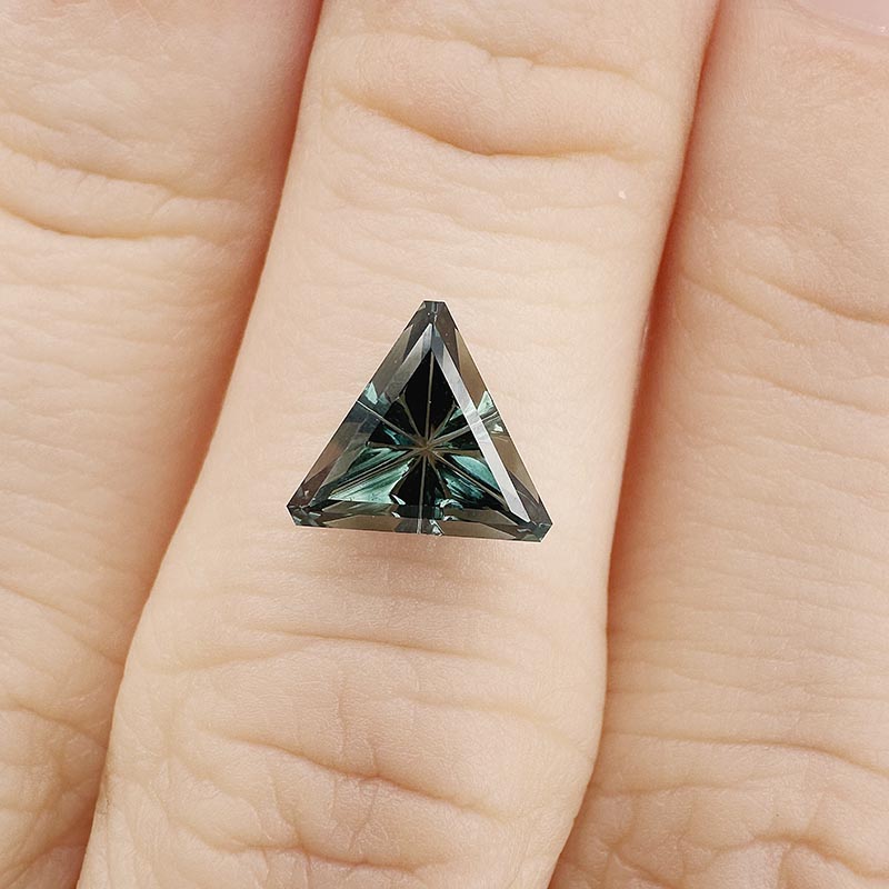 Teal Australian Sapphire view 2