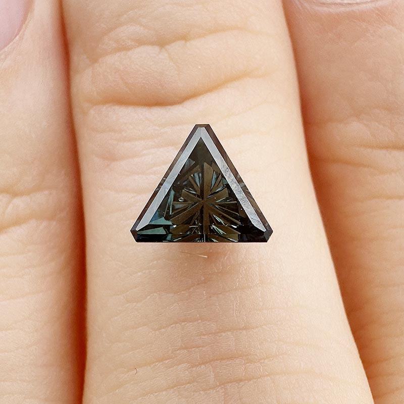 Teal Australian Sapphire view 2