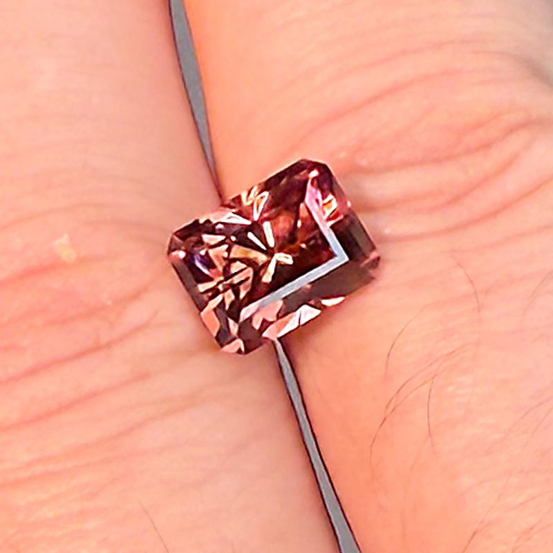 Brownish Red Tourmaline view 2