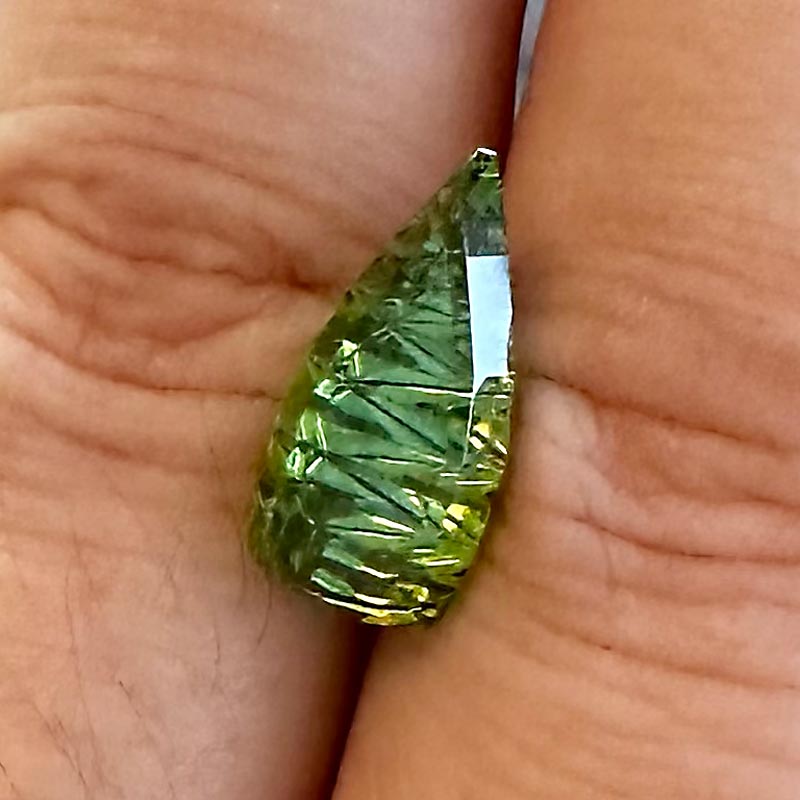 Green Tourmaline view 2