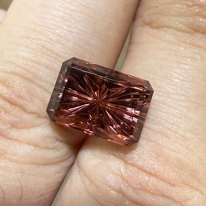 Red/Pink/Brown Tourmaline view 2
