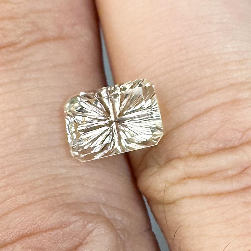 Pale Peach Tourmaline view 2