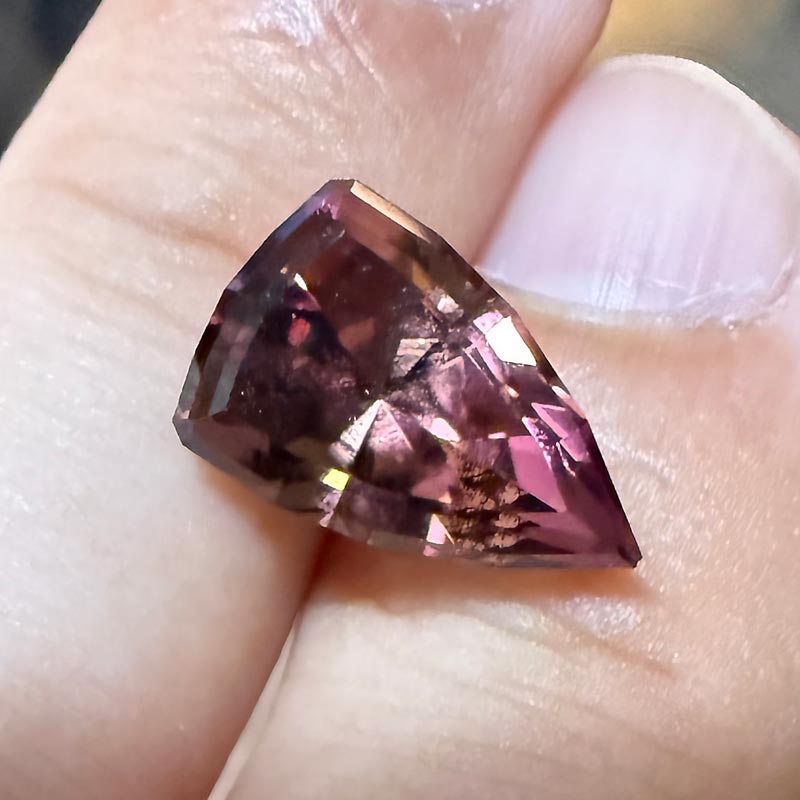 Red/Pink/Brown Tourmaline view 2