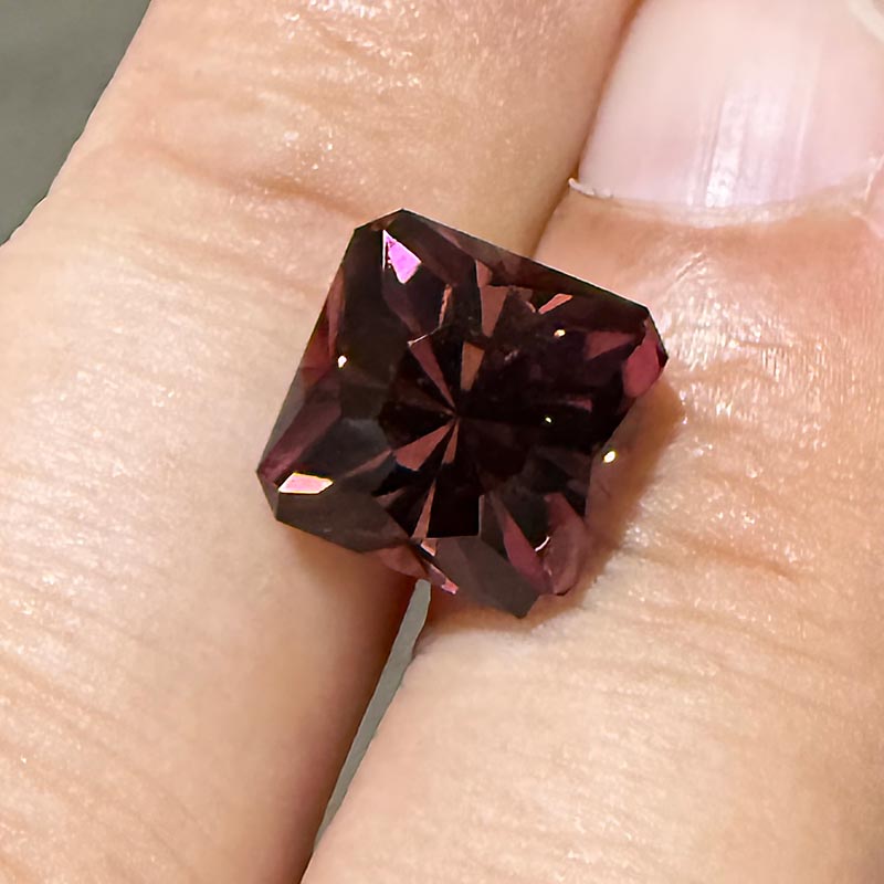 Brownish Pink Tourmaline view 2