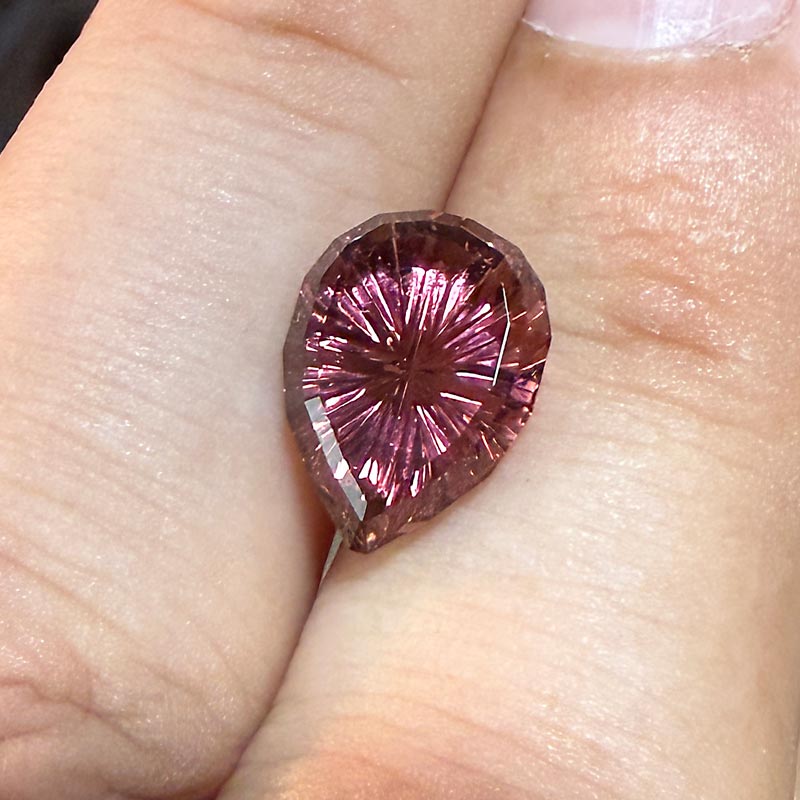 Pink/Red Tourmaline view 2