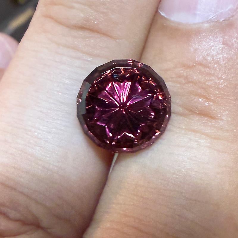 Red/Purple Tourmaline view 2