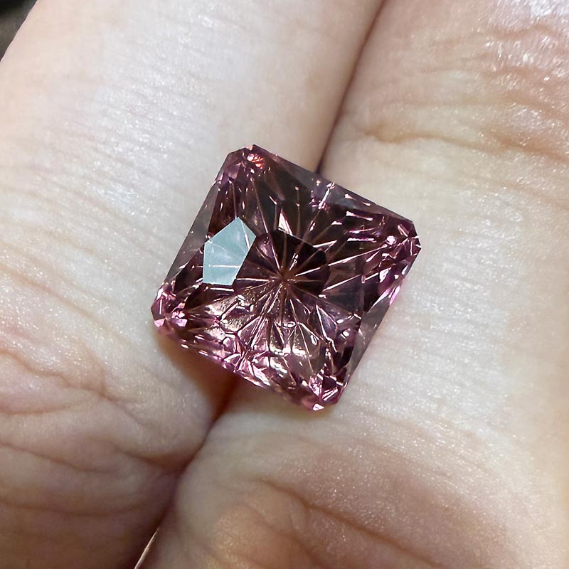 Salmon Pink Tourmaline view 2