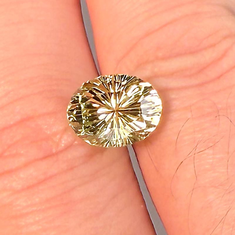 Yellow/Green Tourmaline view 2