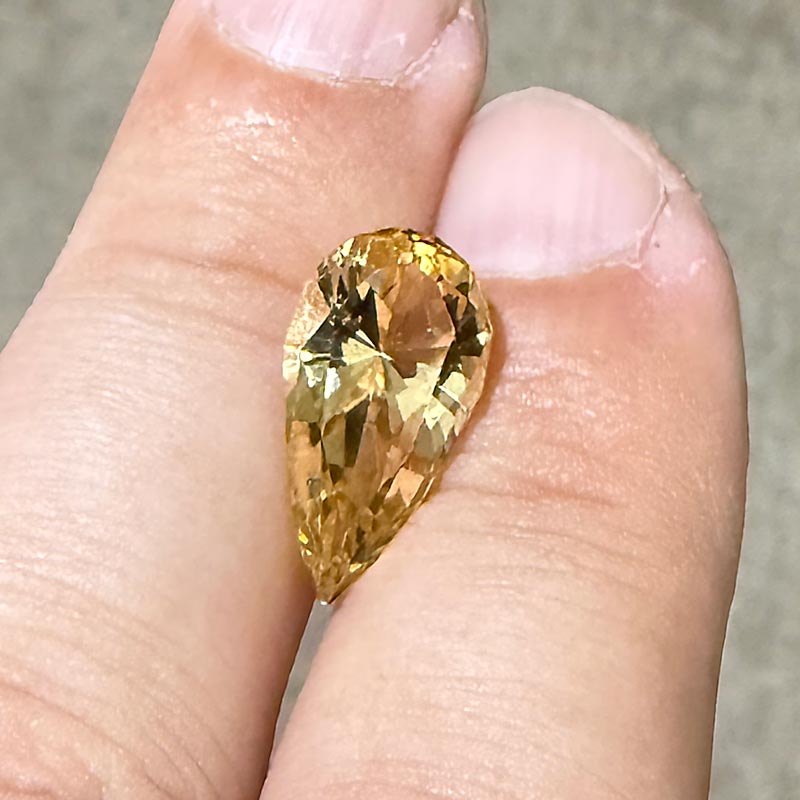 Yellow Tourmaline view 2